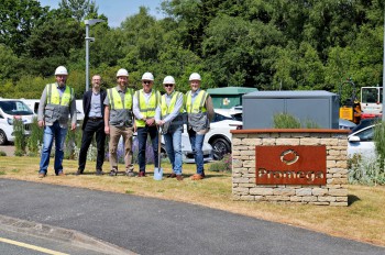 Ground Breaking at Promega