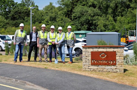 Ground Breaking at Promega