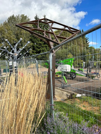 The First Solar Tree now installed at Promega